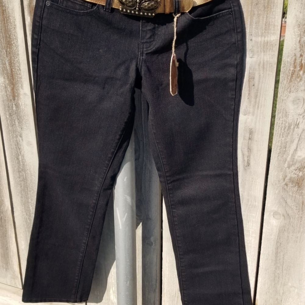 New, with tags,No Boundaries Baby Boot Blk Jean's, Juniors Sz 9